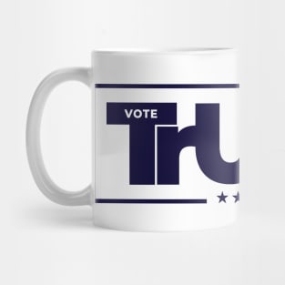 Vote Trump 2020 Blue Logo Mug